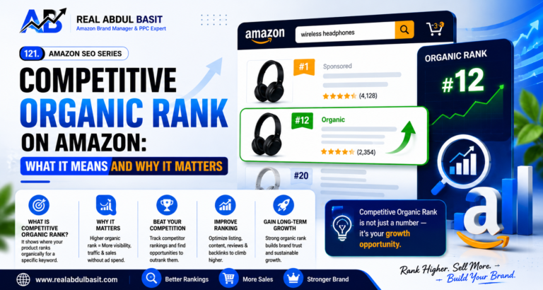 Competitive Organic Rank on Amazon: What It Means and Why It Matters